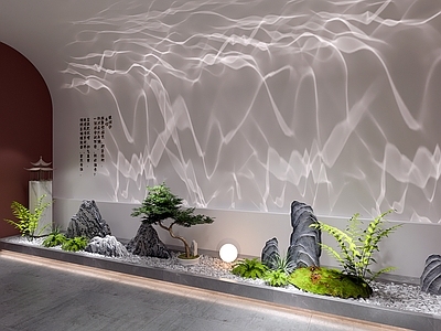 现代水波纹灯 扫墙灯 景观小品 洗墙灯 装饰灯