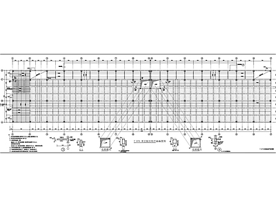 粮油仓储配送中心冷库建筑 施工图 工业建筑