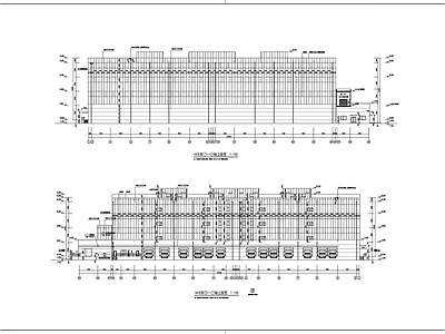 农副产品批发交易物流中心建筑 施工图 工业建筑
