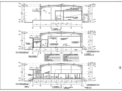 肉类查验冷库建筑 施工图 工业建筑