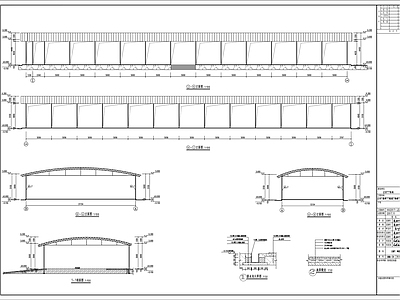 正安县蔬菜产业配套建筑 施工图 工业建筑