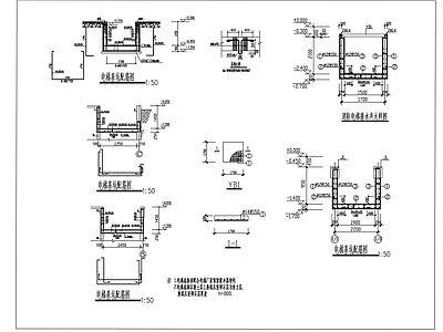 电梯基坑及排水井配筋 施工图
