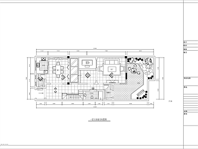 新中式别墅室内 施工图