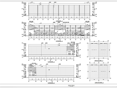 现代物流园一期冷库建筑 施工图 工业建筑