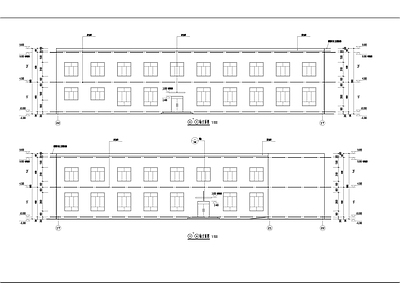 唐山三友车间建筑 施工图 工业建筑 产业园建筑