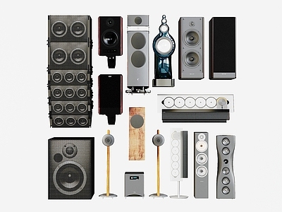 音响组合 音箱 喇叭 造型音箱 壁挂音箱 立式音箱