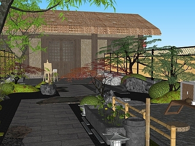 现代乡村庭院