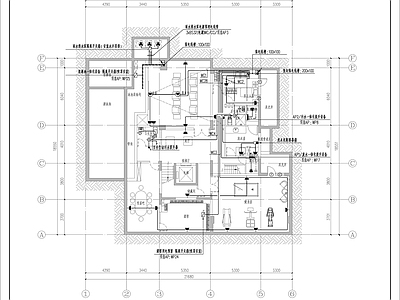 恒大别墅电气 施工图 建筑电气 电气图