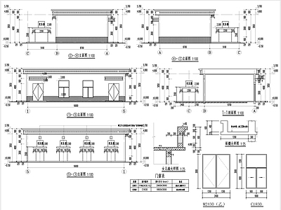 配电房全套建筑 施工图   工业建筑