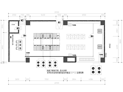 数据机房暖通 施工图 建筑暖通