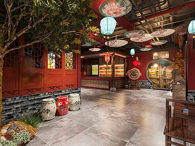 新中式火锅店 中餐厅