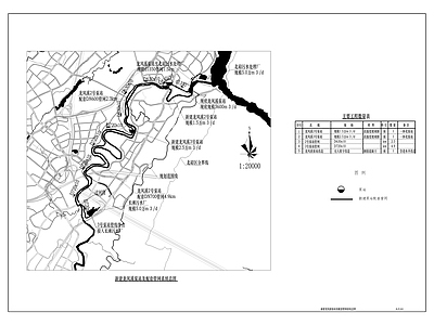污水处理厂新建龙凤溪泵站及配套管网工程 施工图 建筑给排水 给排水图
