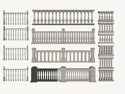 欧式围栏护栏 石材