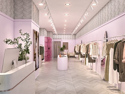 现代服装店 服饰店 时装店