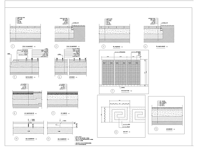 地面铺装详图 施工图