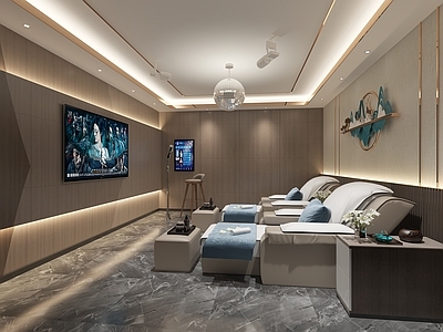 按摩沐足娱乐室 娱乐室