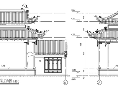 古建筑节点 施工图