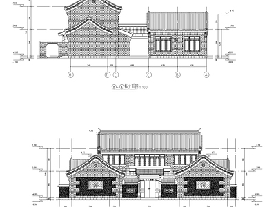 古建筑节点 施工图