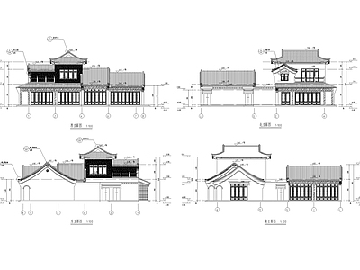 古建筑节点 施工图