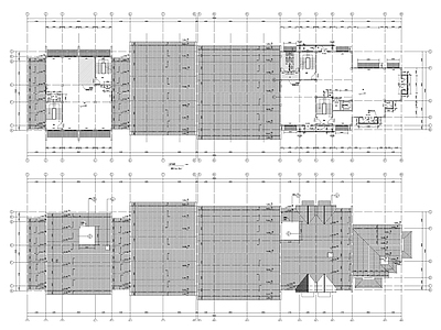 北方明清仿古商业街区建筑 施工图