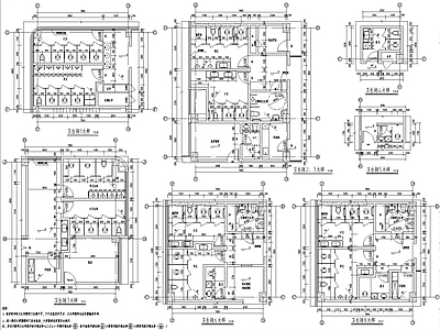 卫生间平面大样 施工图