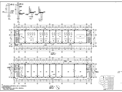 混凝土搅拌站建筑 施工图 工业建筑