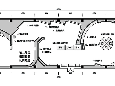 展厅平面图