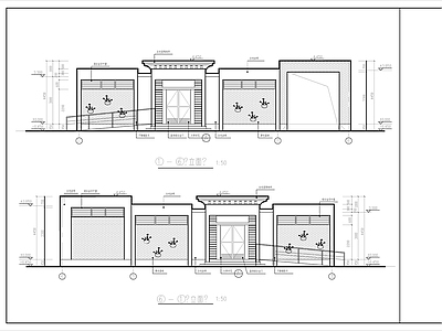 公厕建筑设计图 施工图