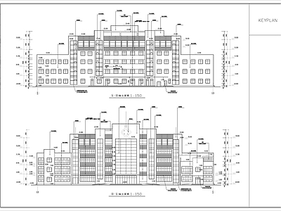 中医院部分建筑 施工图