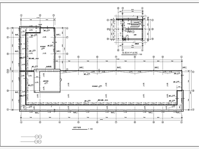 工厂综合楼建筑详图 施工图 工业建筑