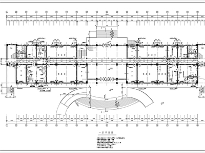 电解铝厂办公楼建筑详图 施工图