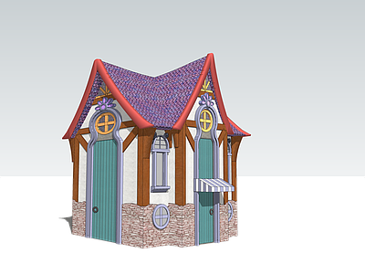 现代游乐园商业建筑 其他商业建筑