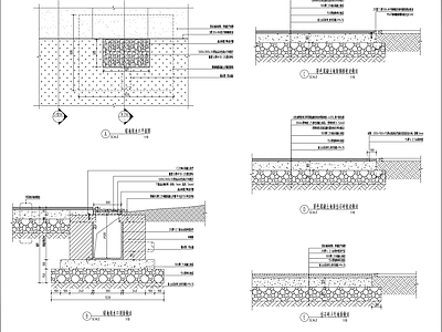 雨水口及道路做法详图