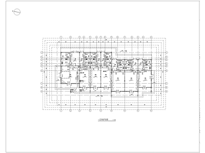 仿古中式商业街区建筑暖通设计 施工图