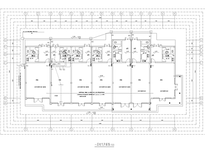 仿古中式街区电气设计 施工图 建筑电气