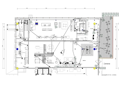 北京展厅电气 施工图 建筑电气 电气图