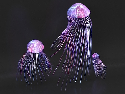 水母 发光水母 海洋生物