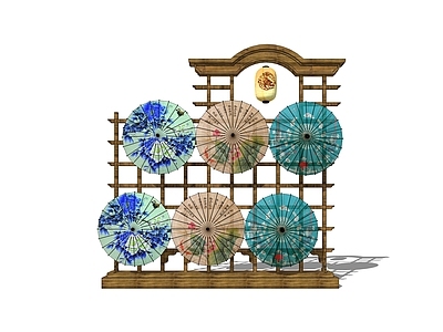 中式油纸伞