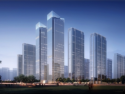 恒力苏州湾环球企业中心建筑详图 施工图 效果图