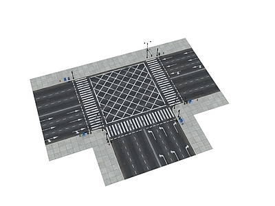 现代道路设施 T字路面 T字路口 破旧T字公路