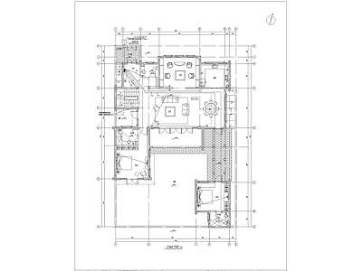别墅建筑电气设计 施工图 电气图