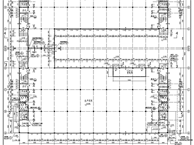 厂房建筑详图 施工图 工业建筑