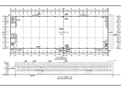 厂房建筑详图 施工图 工业建筑
