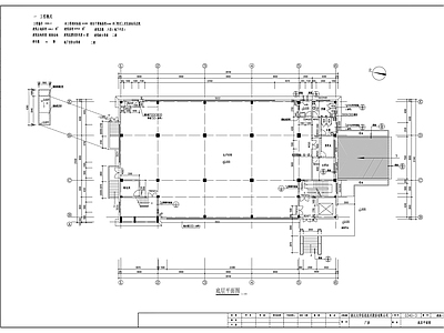 厂房建筑详图 施工图 工业建筑