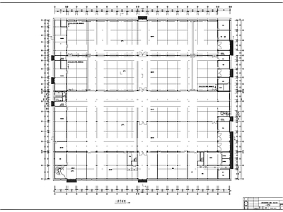 纺织科技工业园建筑 施工图 工业建筑