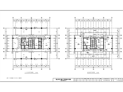 西兴电子元件公司建筑 施工图 工业建筑