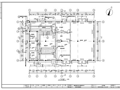工厂变电所及机修车间建筑 施工图 工业建筑 产业园建筑