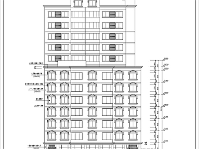 宾馆全套建筑 施工图