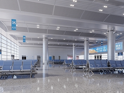 其它医疗空间 候车大厅