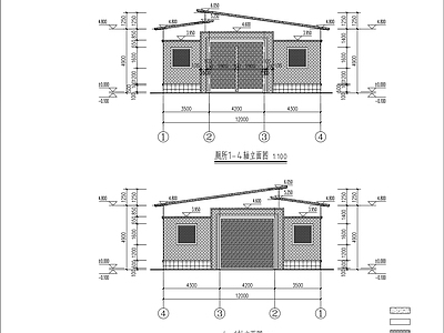 现代公厕 公共厕所详图 景区公共厕所 施工图